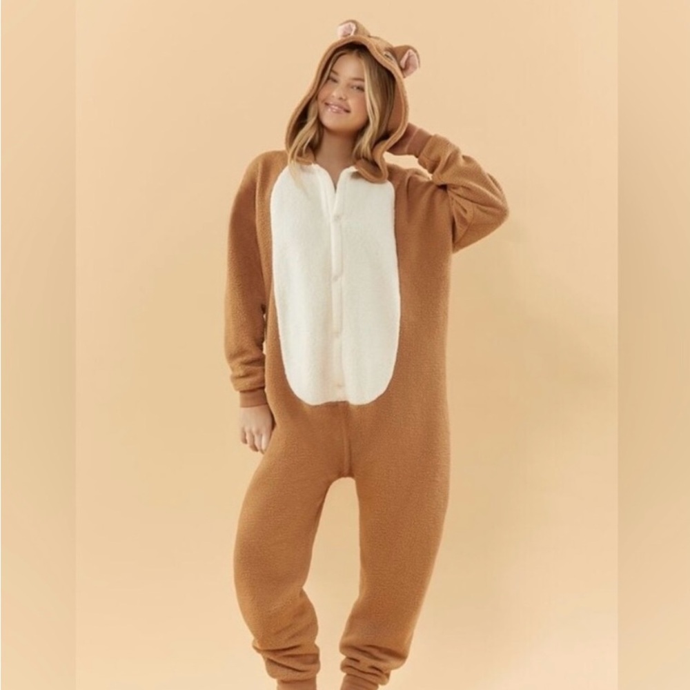Disney x Forever 21 Cozy Bambi Jumpsuit
